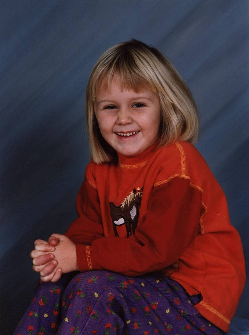 Linda Ripa 5 years old